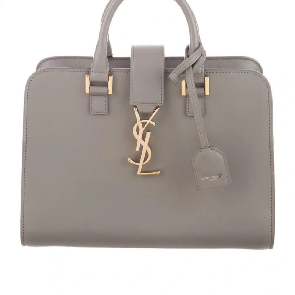 Authentic Saint Laurent Baby canvas fog bag